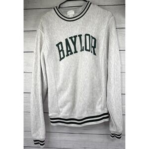 Baylor University Crewneck Reverse Weave Sweat Shirt Made In Vietnam Size Small